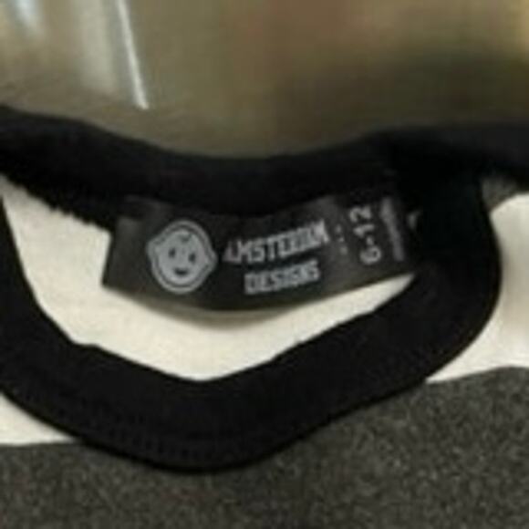 Amsterdam Design Baby Lockup Prisoner Funny Novelty Bodysuit Joke Top Size 6-12m - Picture 6 of 6